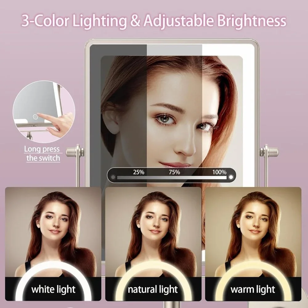Wall Mount Makeup Mirror